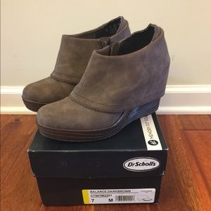 Dr Scholl’s ankle booties.